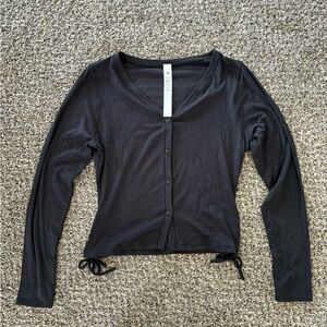 SOLD Lululemon side cinch cardigan